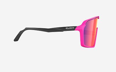 Превью  Велоочки RUDY PROJECT Spinshield Pink Fluo/Black Matte, Линзы: Multilaser Red (SP723890-0001)